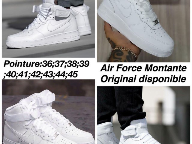 Diferentes Tênis Nike Air Force 1, Calçado, Bissau
