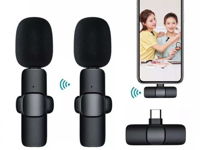 Microfone sem Fio de Lapela, Acessórios de Telemóveis, Bissau