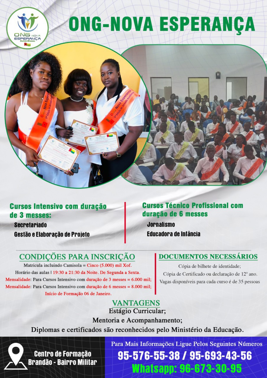 Cursos Intensivos, Outro para Formação, Bissau