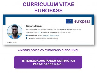CURRICULUM VITAE EUROPASS, Outros Serviços, Bissau