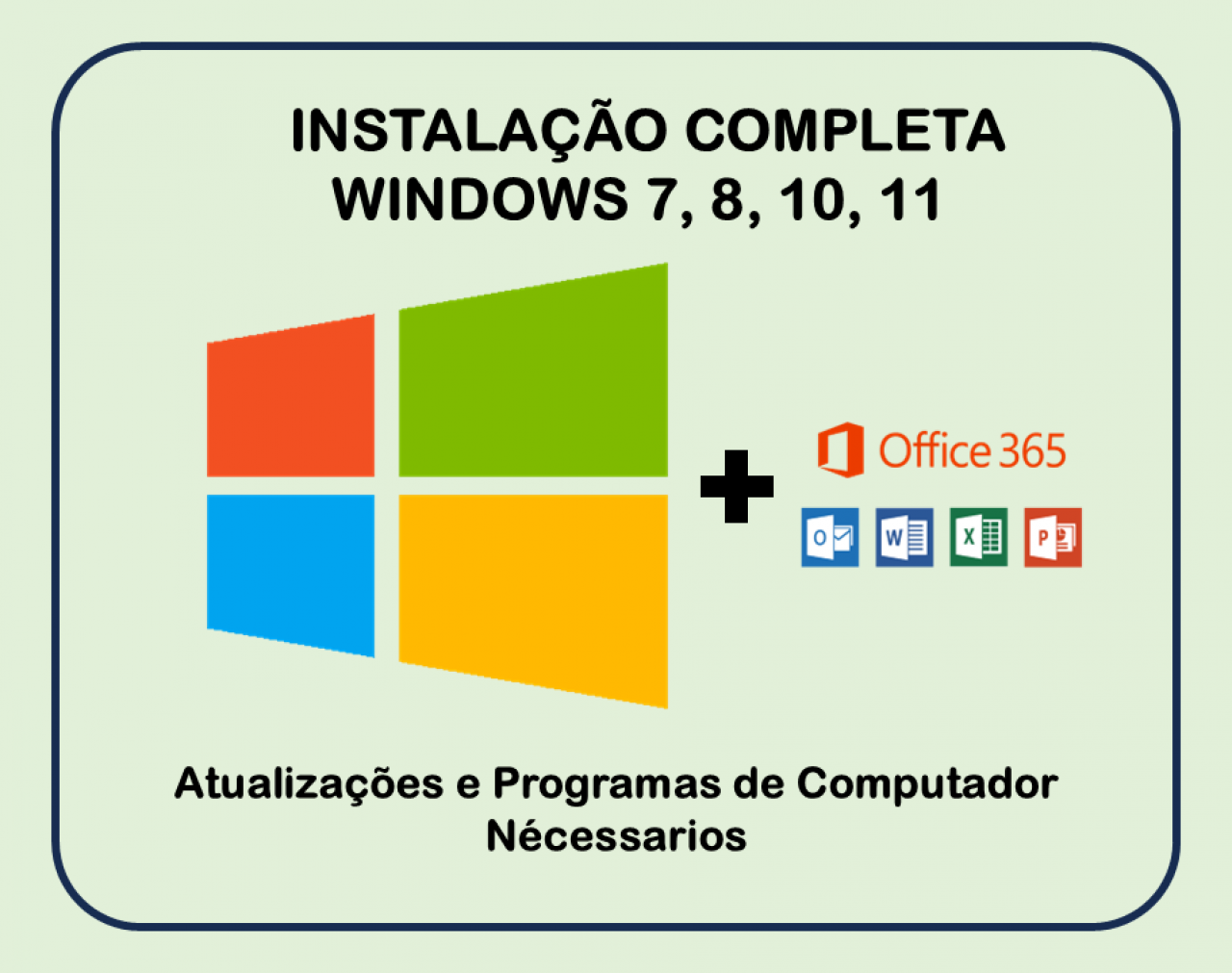 INSTALAÇÃO WINDOWS 7, 8, 10, 11, Reparação Electrônica, Bissau