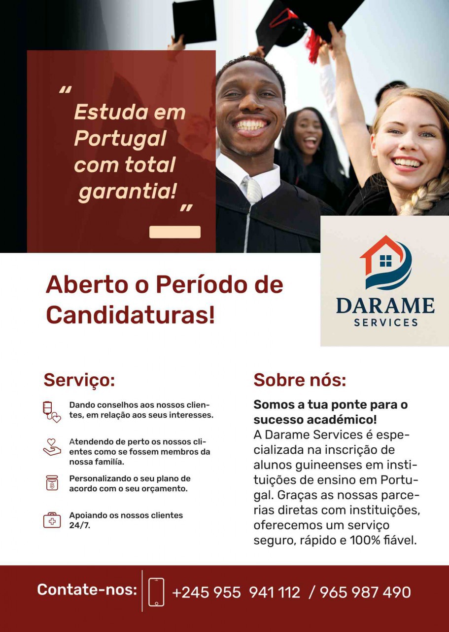 Vaga aberta!, Serviços de Negócios, Bissau
