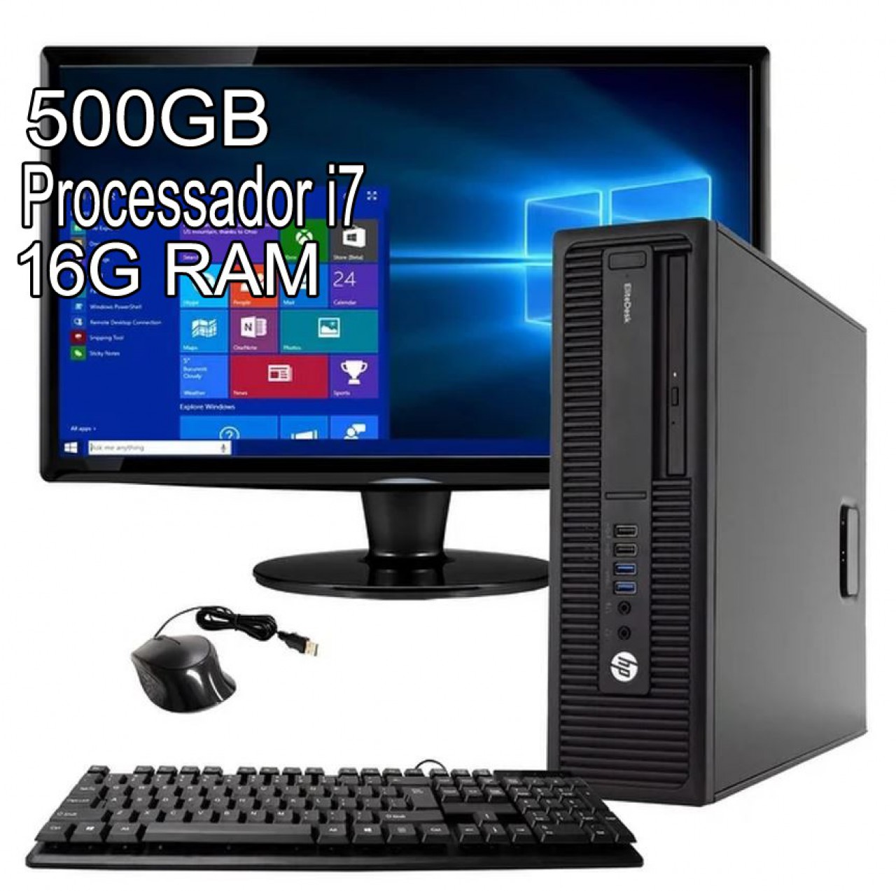 DESKTOP HP, Eletrônicos para Escritório, Bissau