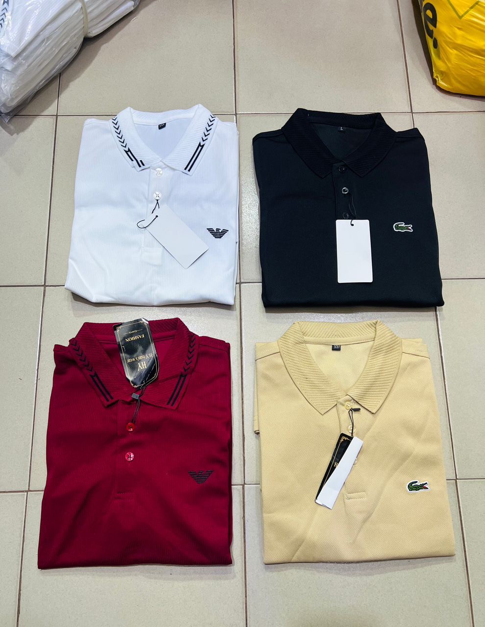 Lacoste, Roupa, Bissau