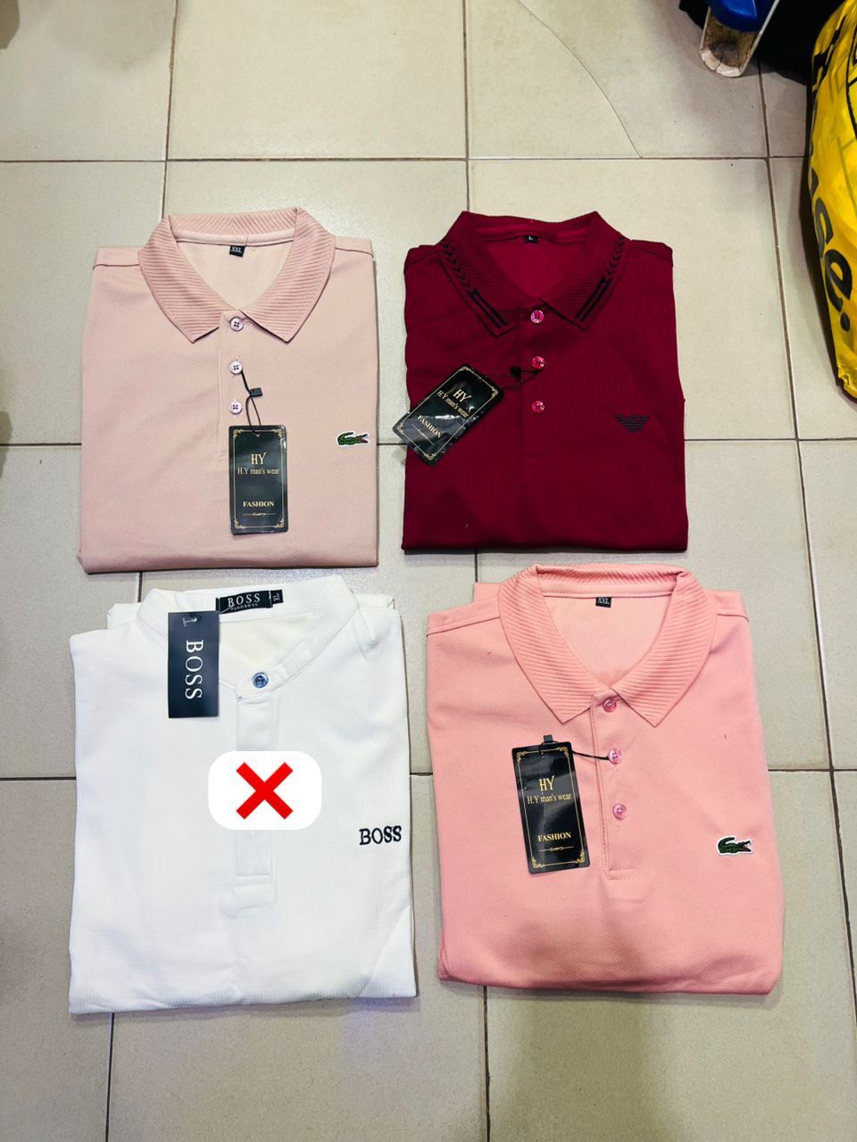 Lacoste, Roupa, Bissau