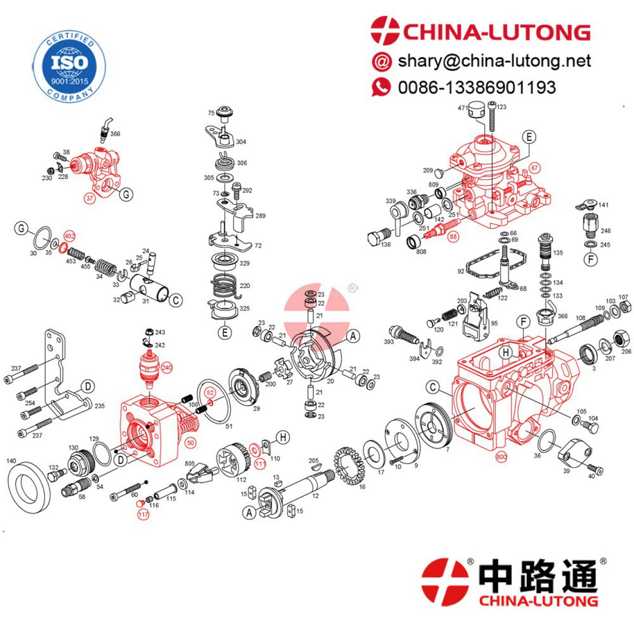 For 3963951 Cummins 6B 5.9L Fuel Pump, Acessórios para Veículos, Bissau