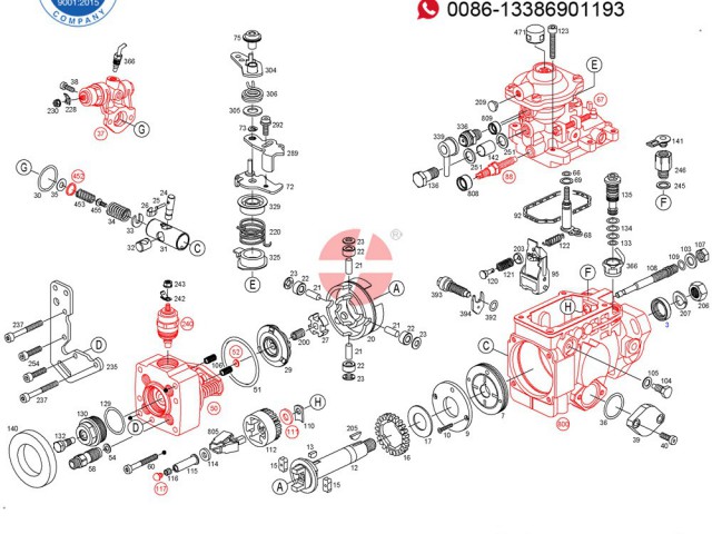 For 3963951 Cummins 6B 5.9L Fuel Pump, Acessórios para Veículos, Bissau