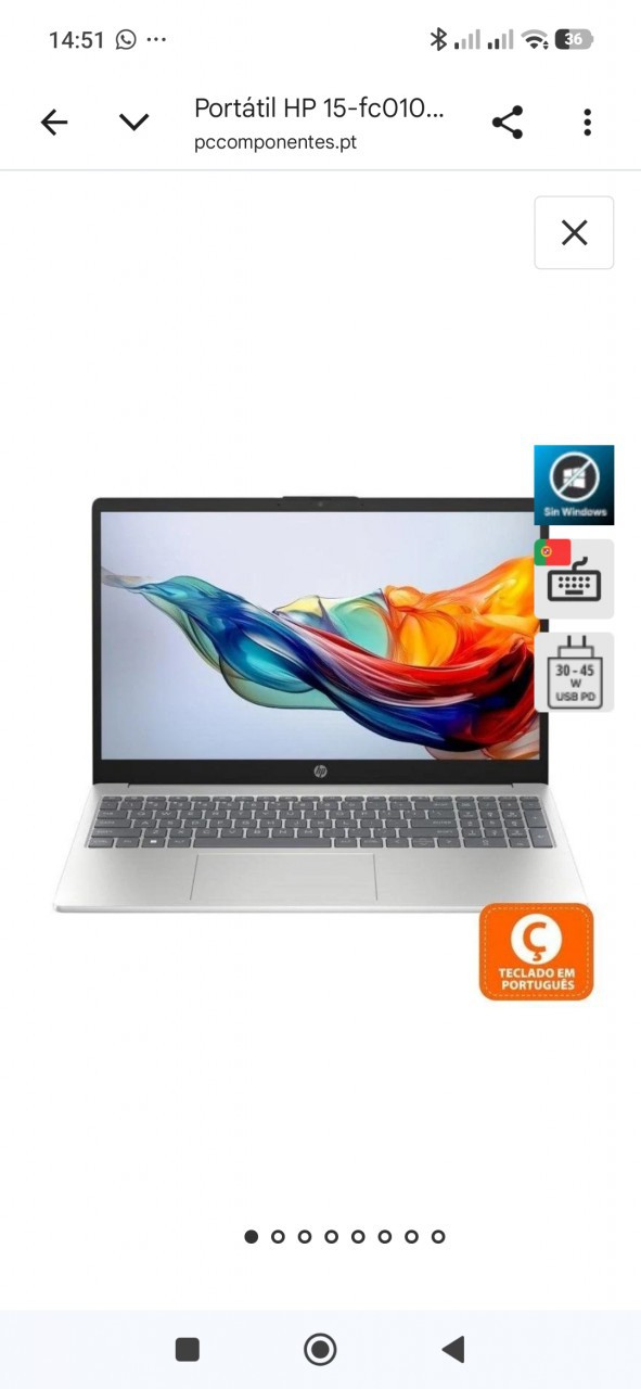 Portátil HP, Computadores - Laptops, Bissau