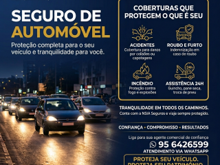 SEGURO DE AUTOMÓVEL, Serviços de Transporte, Bissau