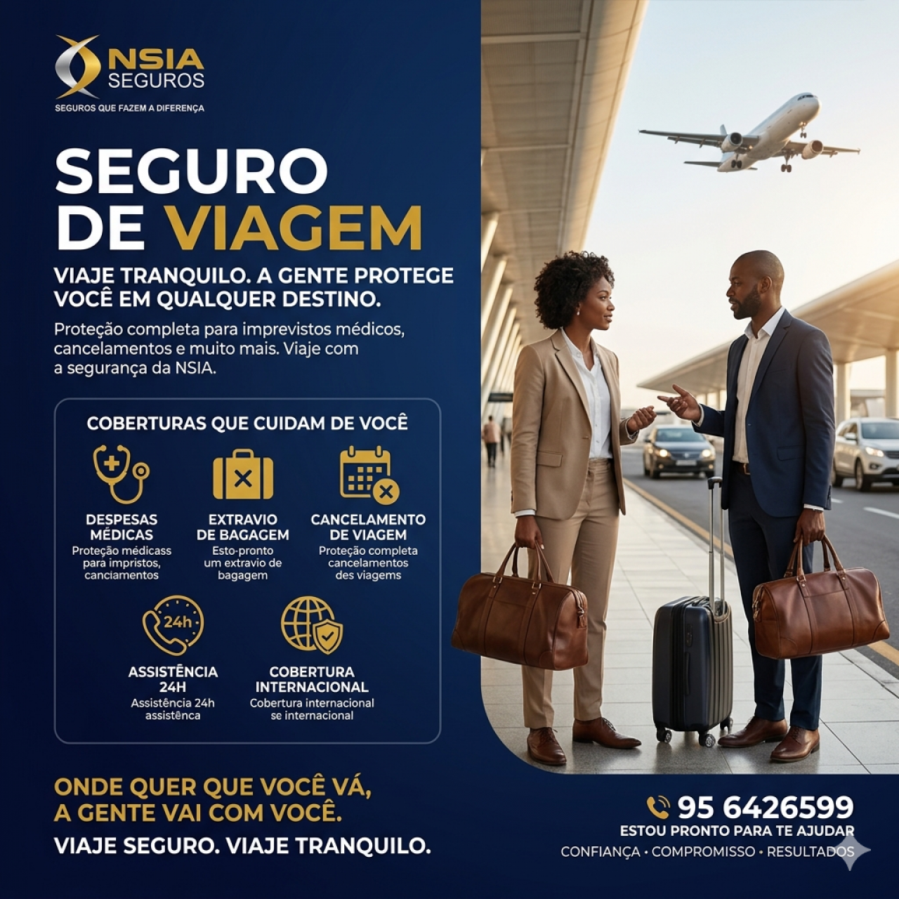 SEGURO DE VIAGEM, Serviços de Transporte, Bissau