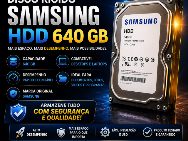 Disco Rígido Samsung HDD, Computadores - Laptops, Bissau