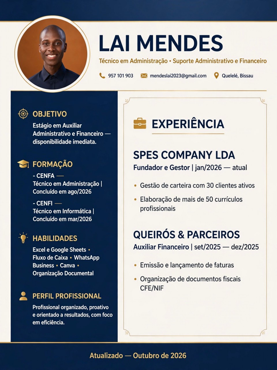 Serviços de SPES COMPANY, Serviços de Negócios, Bissau
