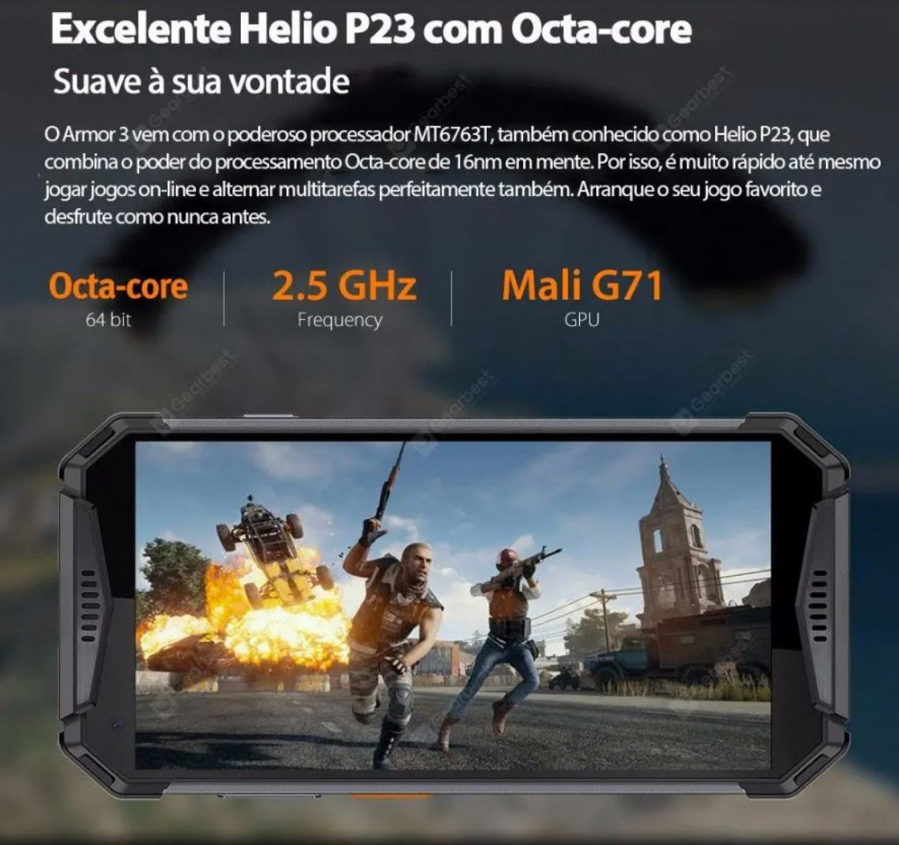 TELEMÓVEL Ulefone Armor 3T 4G - walkie talkie, Telemóveis, Bissau