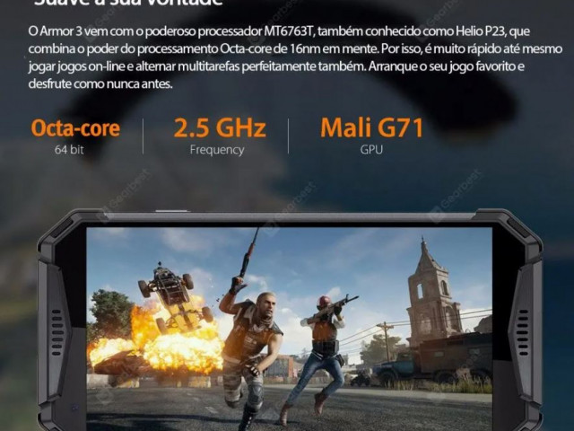 TELEMÓVEL Ulefone Armor 3T 4G - walkie talkie, Telemóveis, Bissau