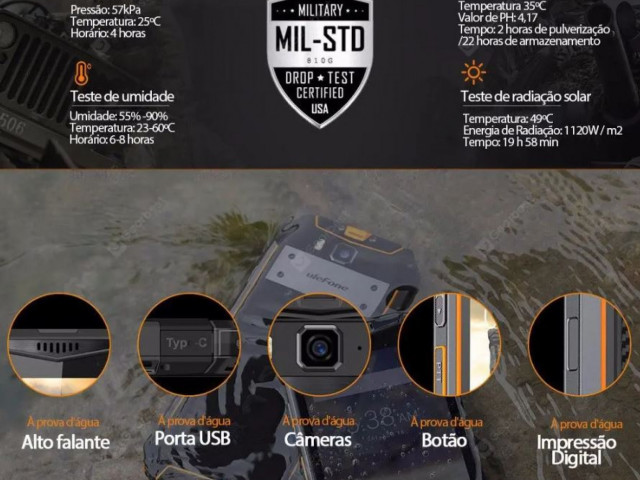 TELEMÓVEL Ulefone Armor 3T 4G - walkie talkie, Telemóveis, Bissau