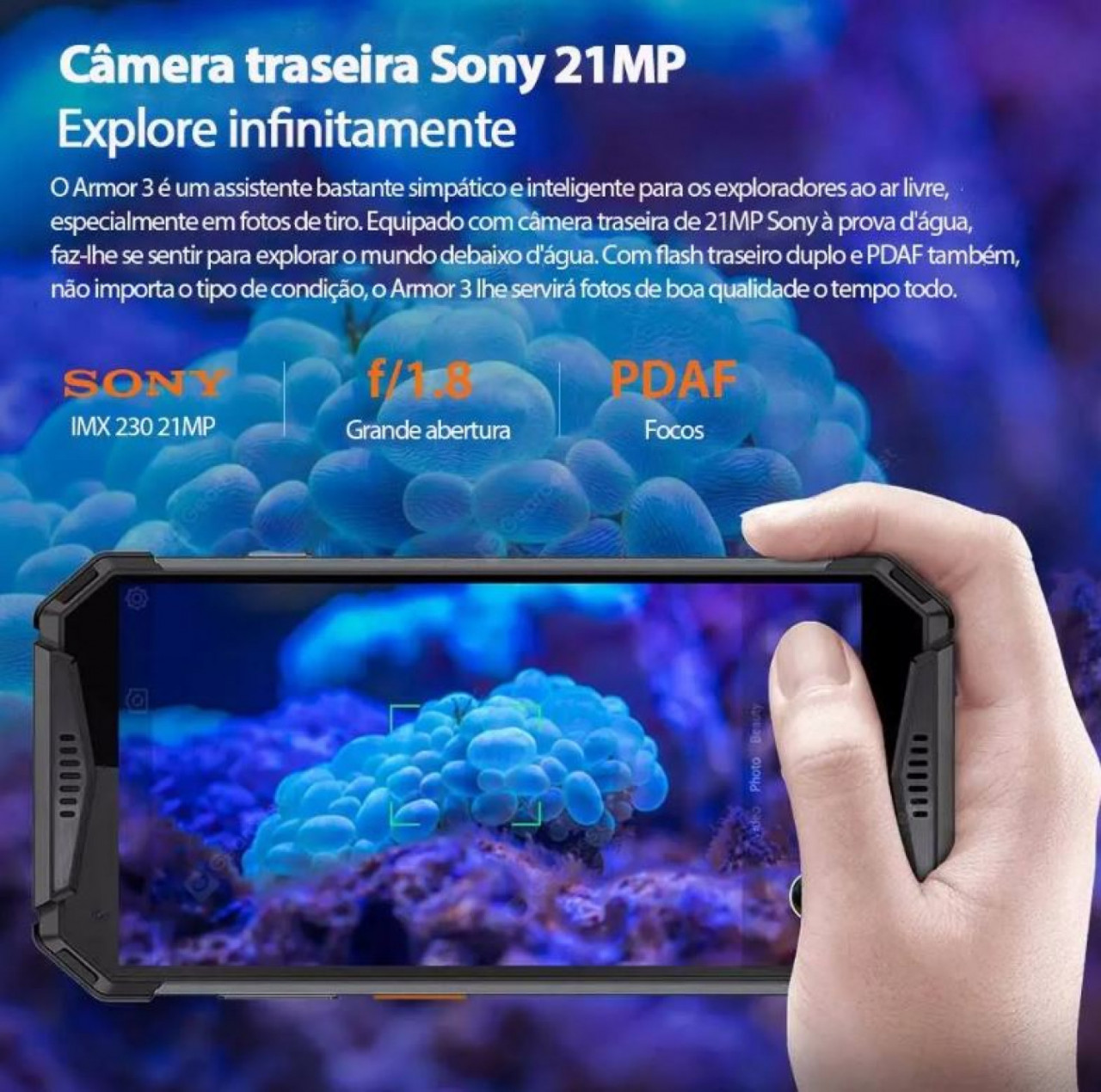 TELEMÓVEL Ulefone Armor 3T 4G - walkie talkie, Telemóveis, Bissau