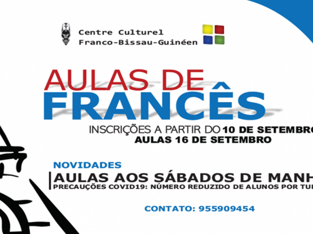 Centro Cultural Francês- Aulas de Francês, Cursos - Formação, Bissau