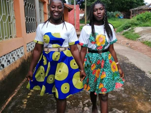 Moda na onda, Roupa, Bissau