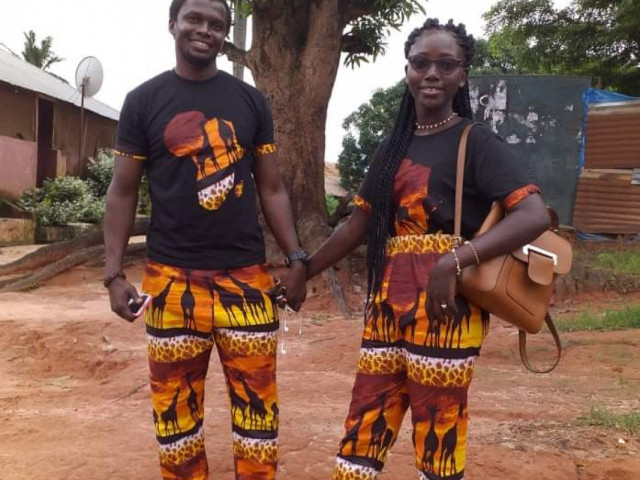 Moda na onda, Roupa, Bissau