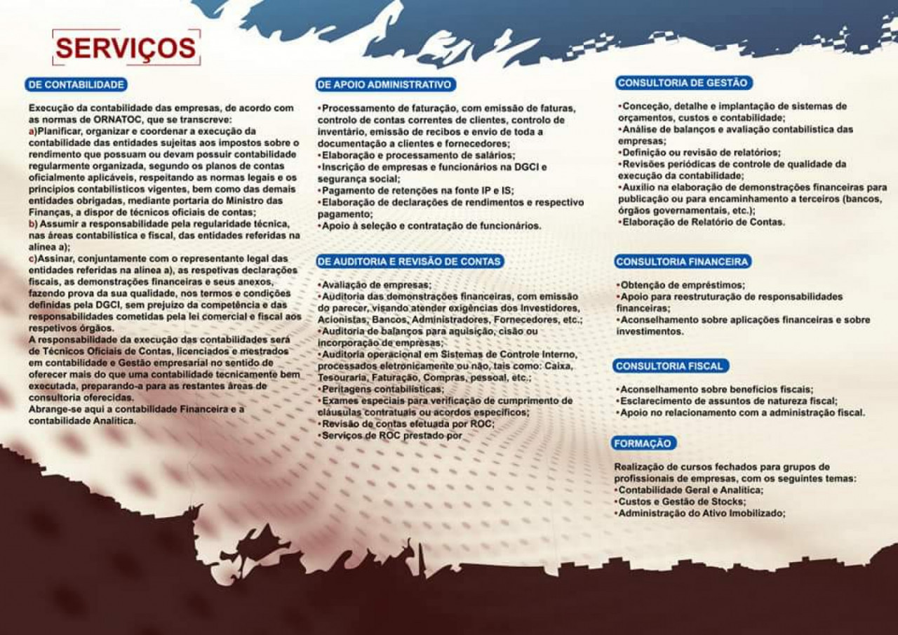Serviços de Contabilidade, Auditoria & Fiscalidade, Outros Serviços, Bissau
