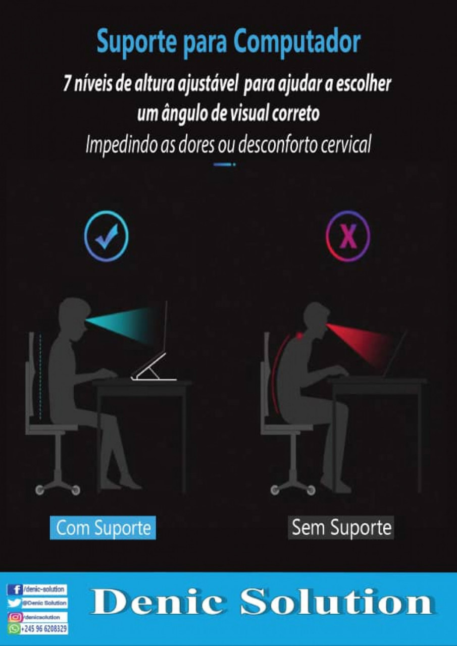 Suporte para laptop, Computadores - Laptops, Bissau