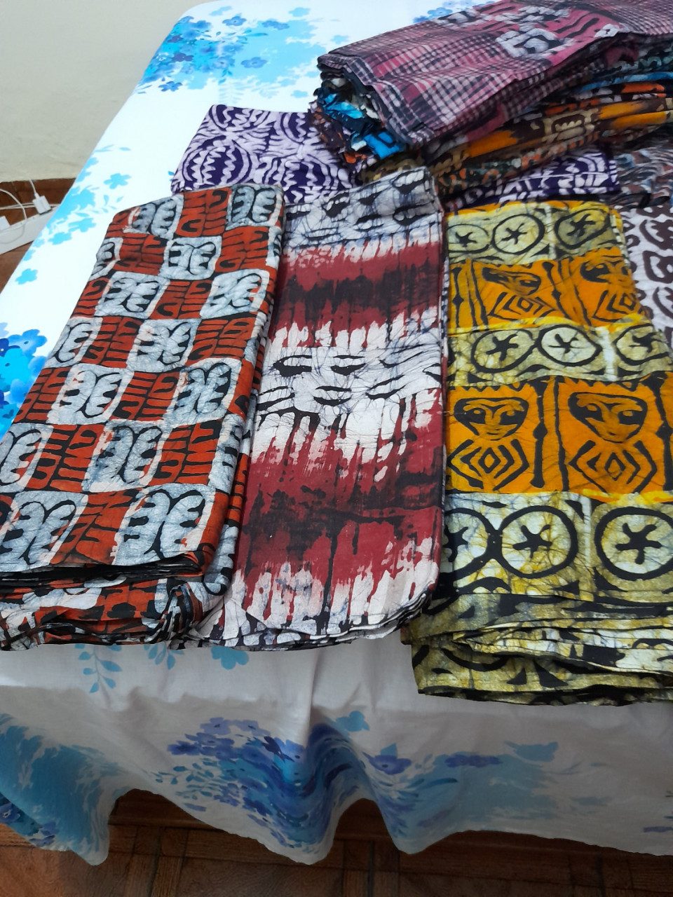 Bom panos BATIK de Ghana, Acessórios, Bissau