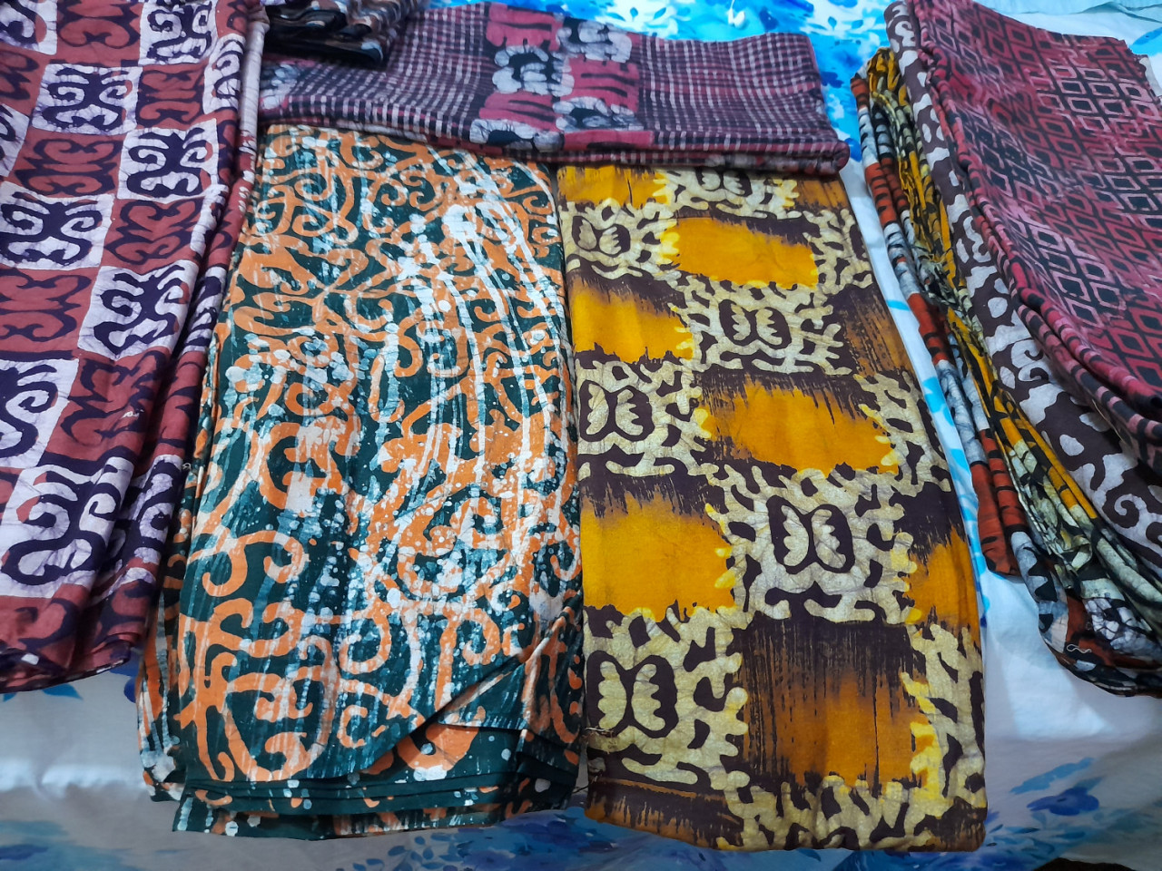 Bom panos BATIK de Ghana, Acessórios, Bissau