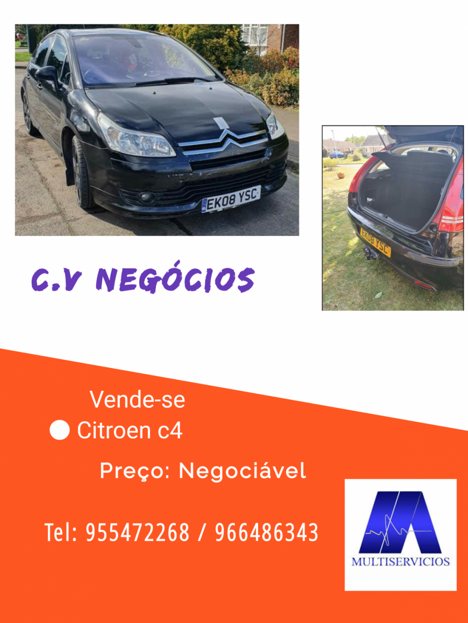 Citroen  C4, Carros, Bissau