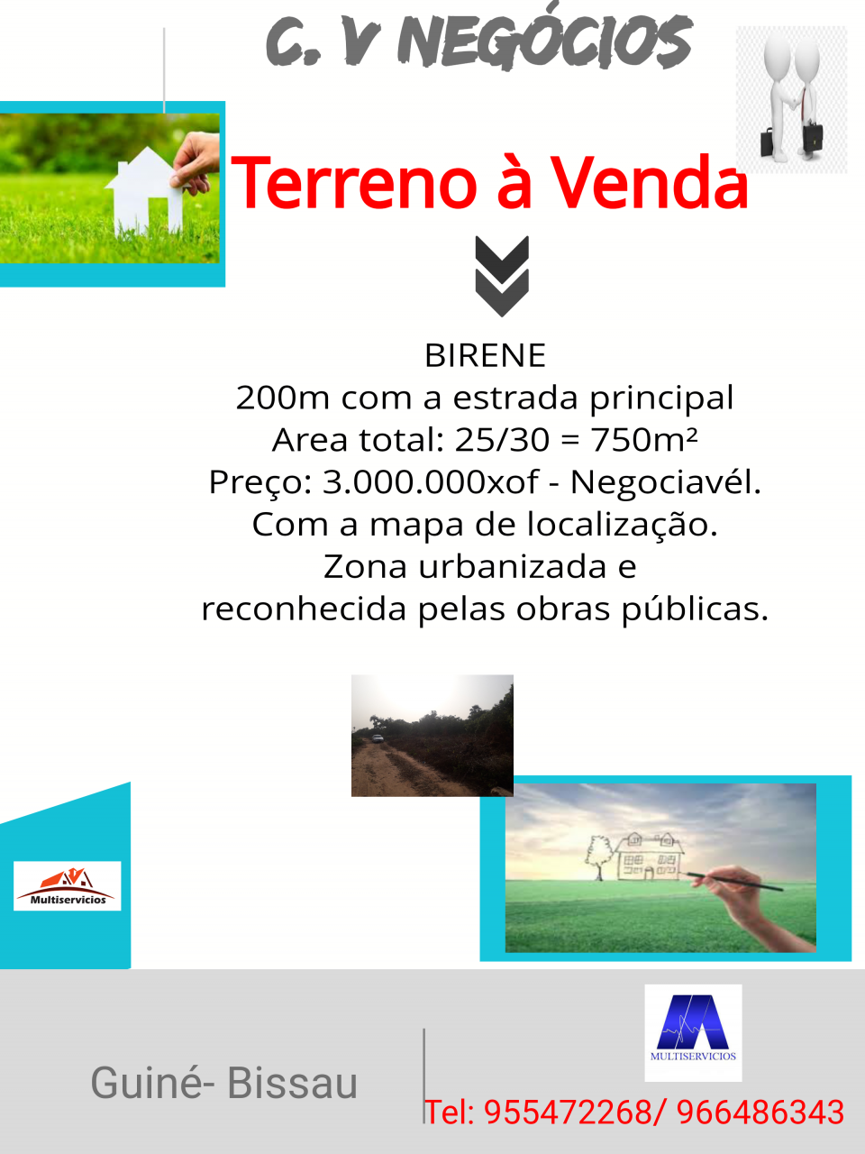 Terrenos a Bissau, Terrenos, Bissau