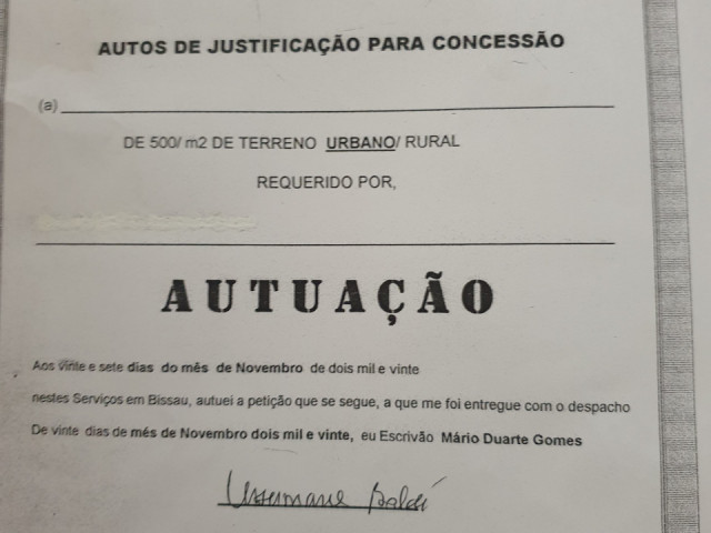 Terreno em Safim, Terrenos, Bissau