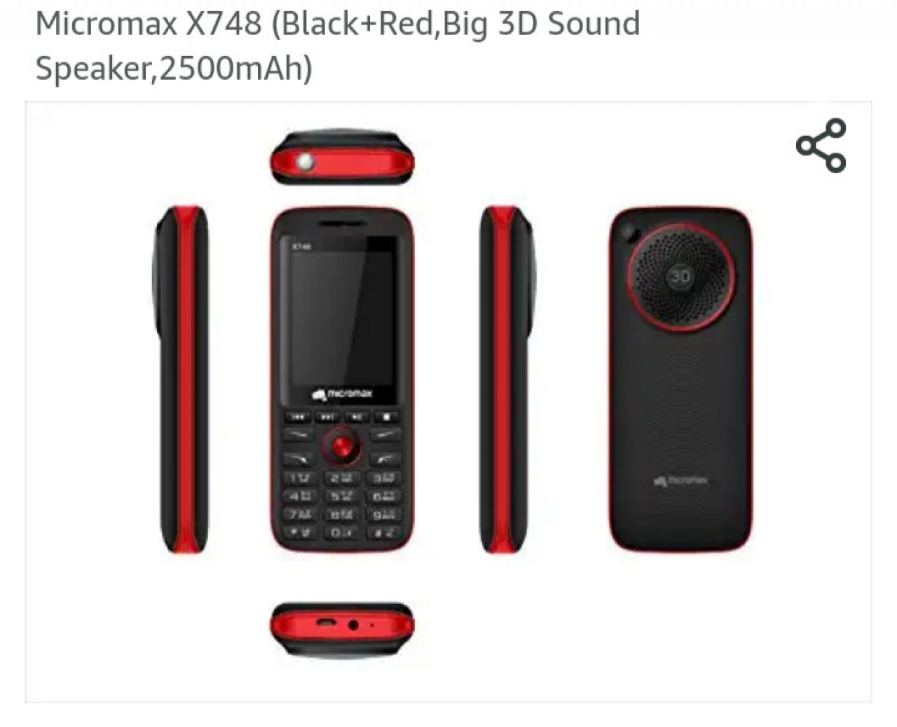 Micromax X748, Telemóveis, Bissau