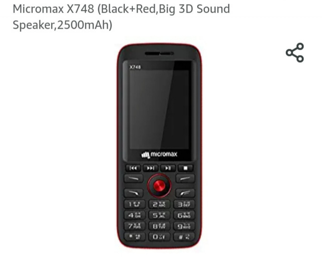 Micromax X748, Telemóveis, Bissau