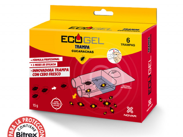 ECOGEL BARATAS KIT 6 ARMADILHAS 15GR, Outros Acessórios, Bissau