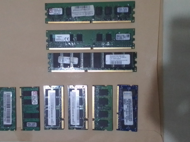 Diferentes RAM cartes, Computadores - Laptops, Bissau